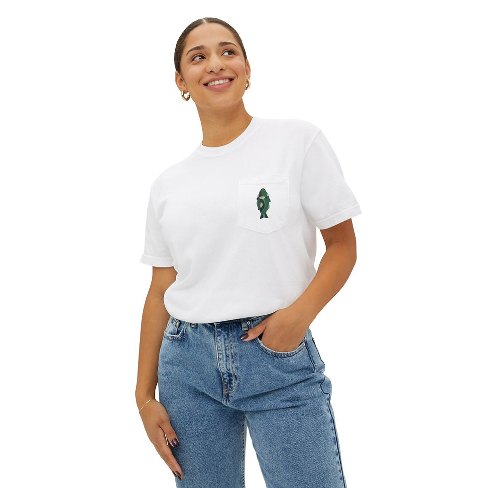 Thumbnail: Unisex Garment-Dyed Pocket T-Shirt