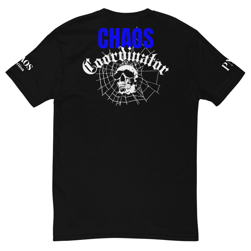 Thumbnail: - BLUE CHAOS COORDINATOR MEN'S FITTED T-SHIRT -