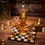 Thumbnail: CHESS DECANTER SET WITH 4 ROOK SHOT GLASSES