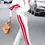 Thumbnail: Long Sleeve Loose Striped Zipper Stand Collar Jacket w/Matching Pants