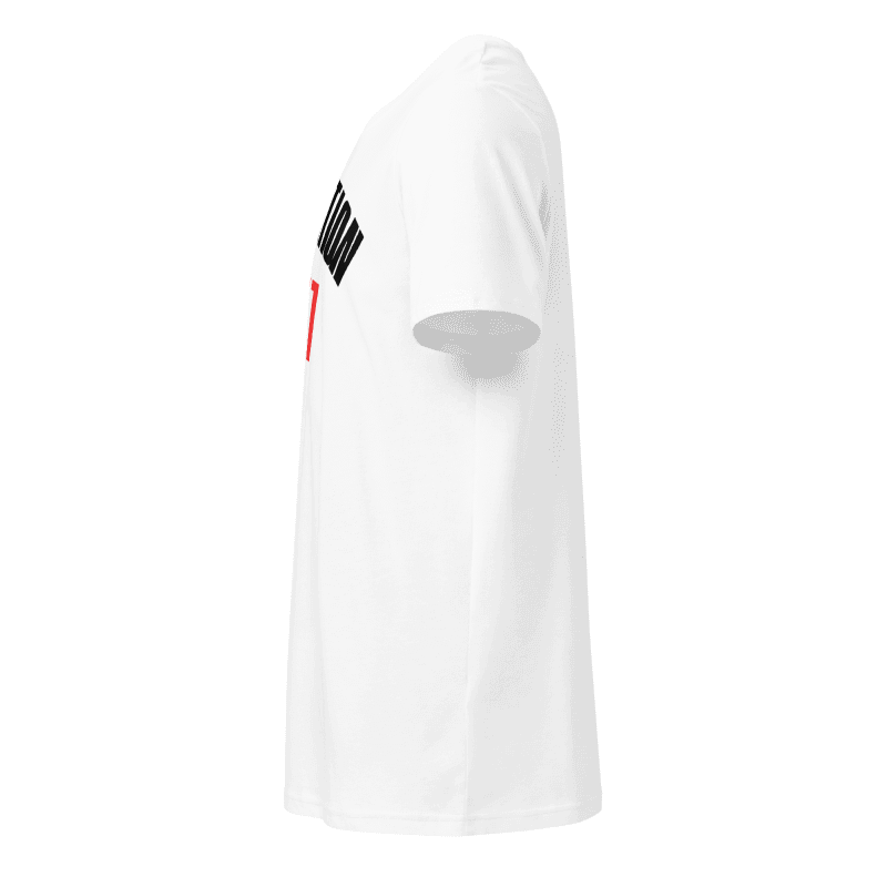 Thumbnail: - WHITE/RED POKER NATION 24/7 UNISEX ORGANIC MID-LIGHT T-SHIRT -