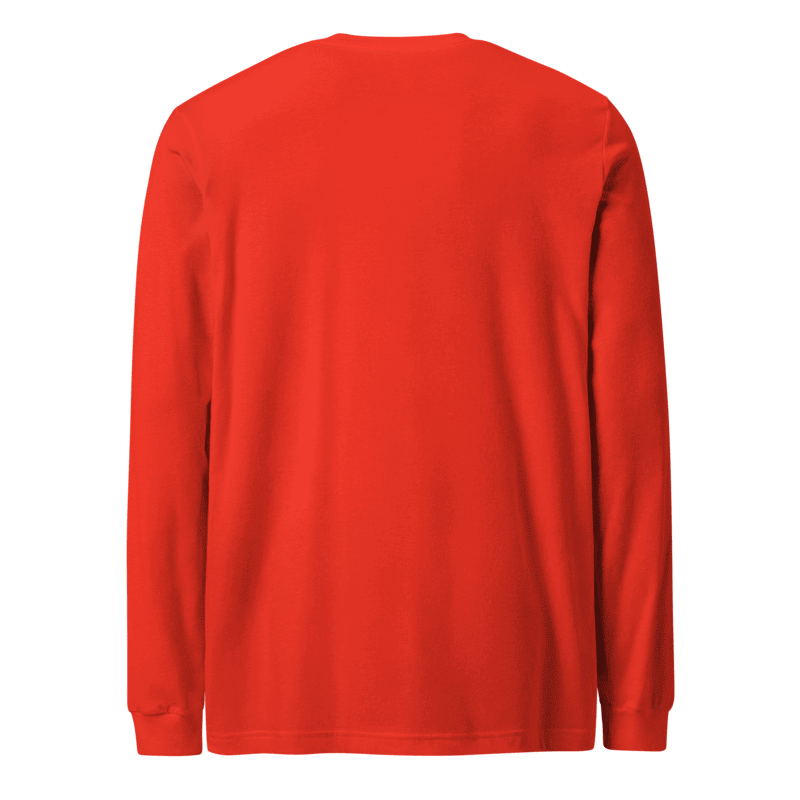 Thumbnail: - ORANGE POKER HAPPY UNISEX LONG SLEEVE SHIRT -