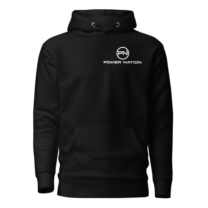 - BLACK POKER NATION UNISEX PREMIUM HOODIE -