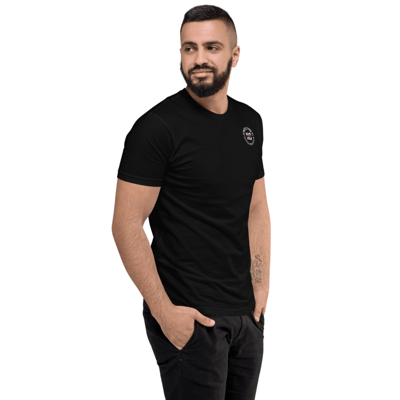 Thumbnail: - BLACK POKER NATION  NO LIMIT FITTED T-SHIRT -