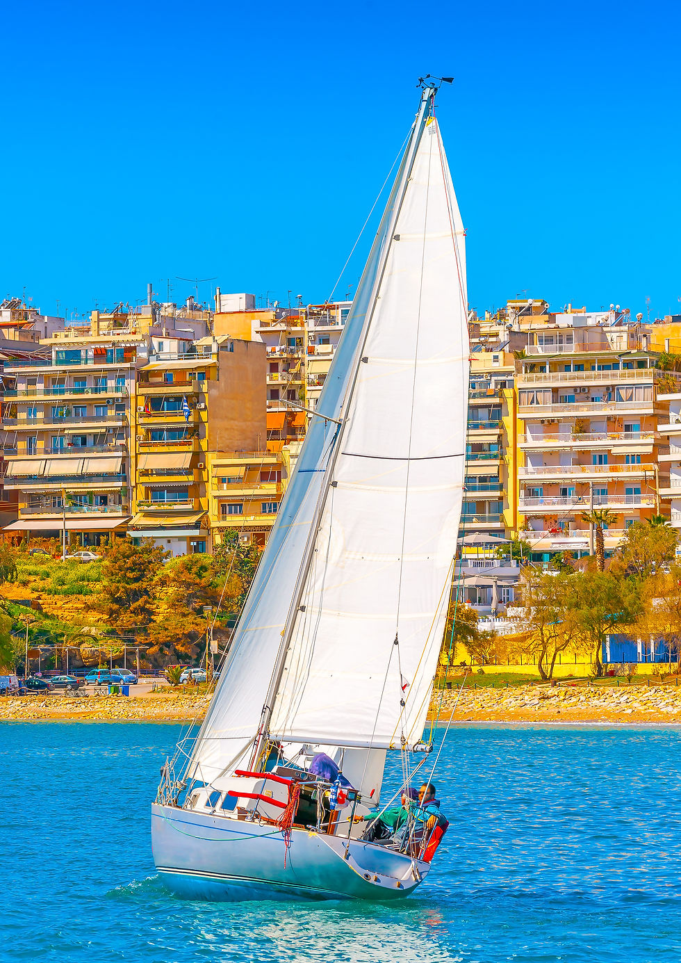 SAIL ON  - 24" x 36" HD Canvas