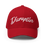 Thumbnail: - RED DISRUPTIVE SPORTSWEAR FLEXFIT CLOSED-BACK STRUCTURED CAP -