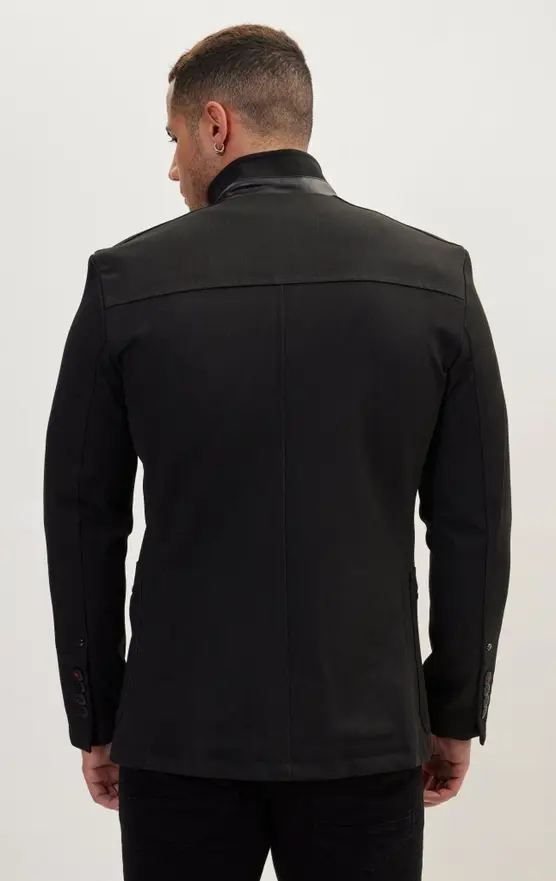 Thumbnail: Men's Stand-up Collar Sport Coat