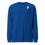 Thumbnail: - ROYAL BLUE POKER HAPPY UNISEX LONG SLEEVE SHIRT -