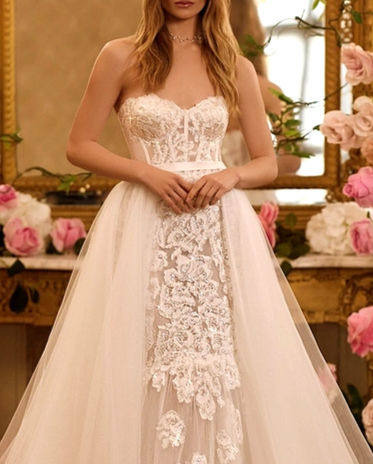 - White Rosalie Wedding Gown -