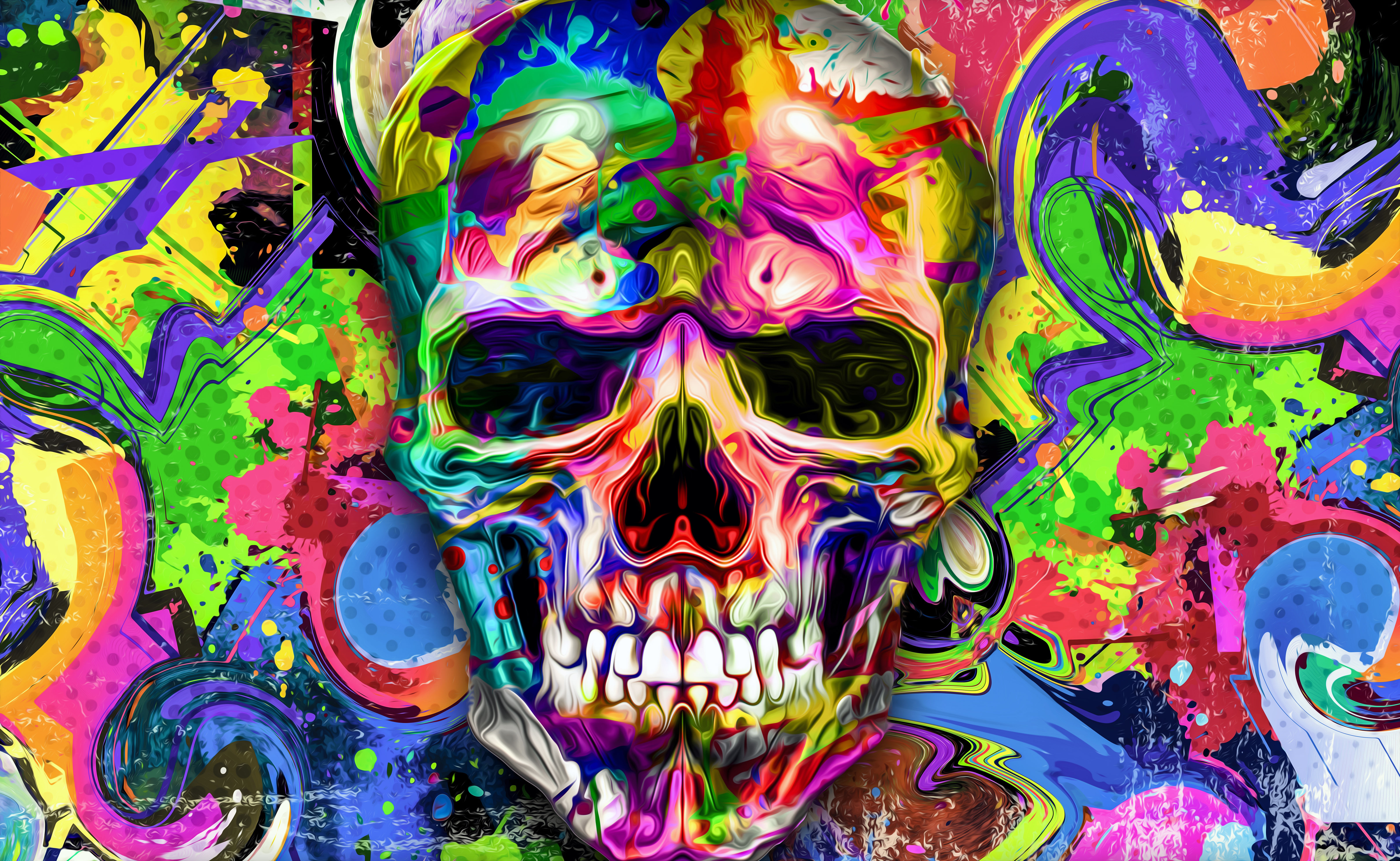 PSYCHO I - 24" x 36" HD Canvas