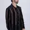 Thumbnail: Men's See Through Velvet Long Sleeve Shirts
