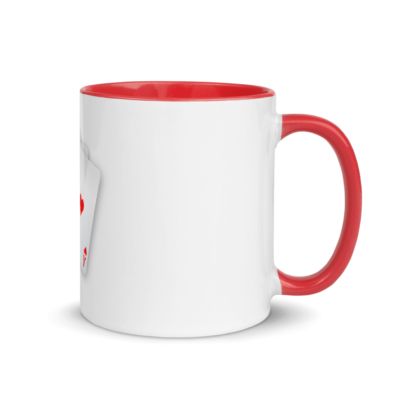 Thumbnail: - WHITE ROYAL FLUSH CERAMIC MUG -