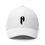 Thumbnail: - WHITE POKER HAPPY GOLF FLEXFIT CLOSED-BACK STRUCTURED CAP -