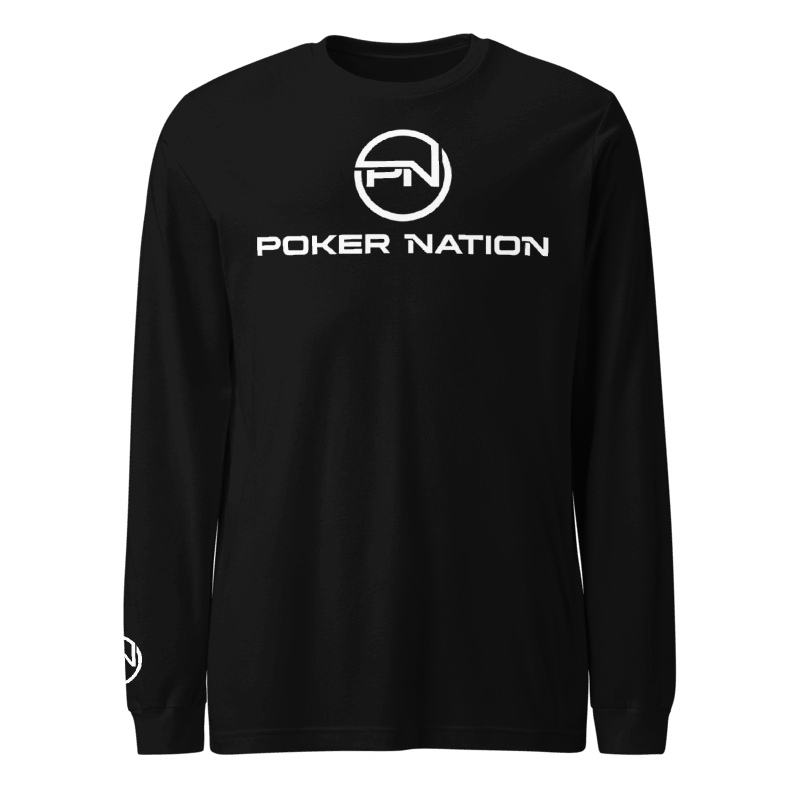 Thumbnail: - BLACK POKER NATION UNISEX LONG SLEEVE SHIRT -