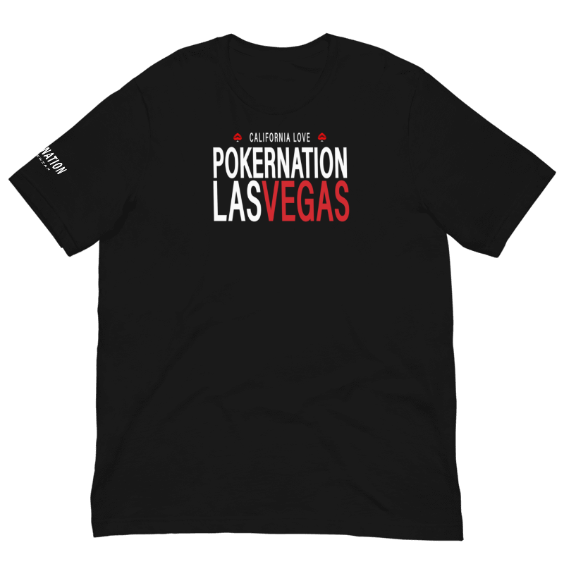 Thumbnail: - BLACK POKER NATION CALIFORNIA LOVE UNISEX STAPLE ECO T-SHIRT -