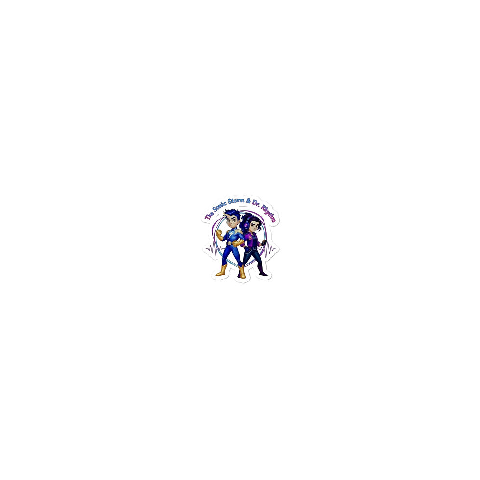 Thumbnail: The Sonic Storm & Dr. Rhythm Stickers