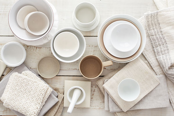 White Tableware