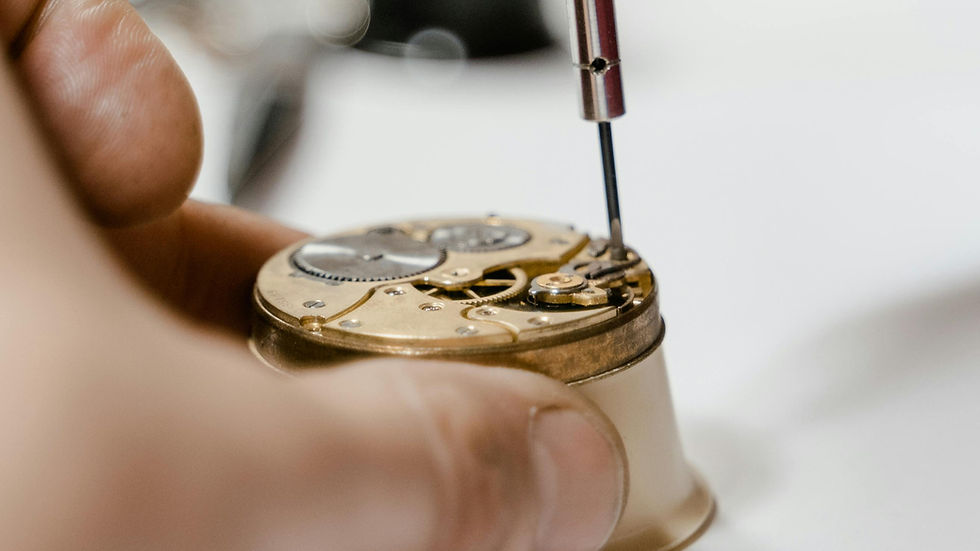 Repair of luxury wristwatch