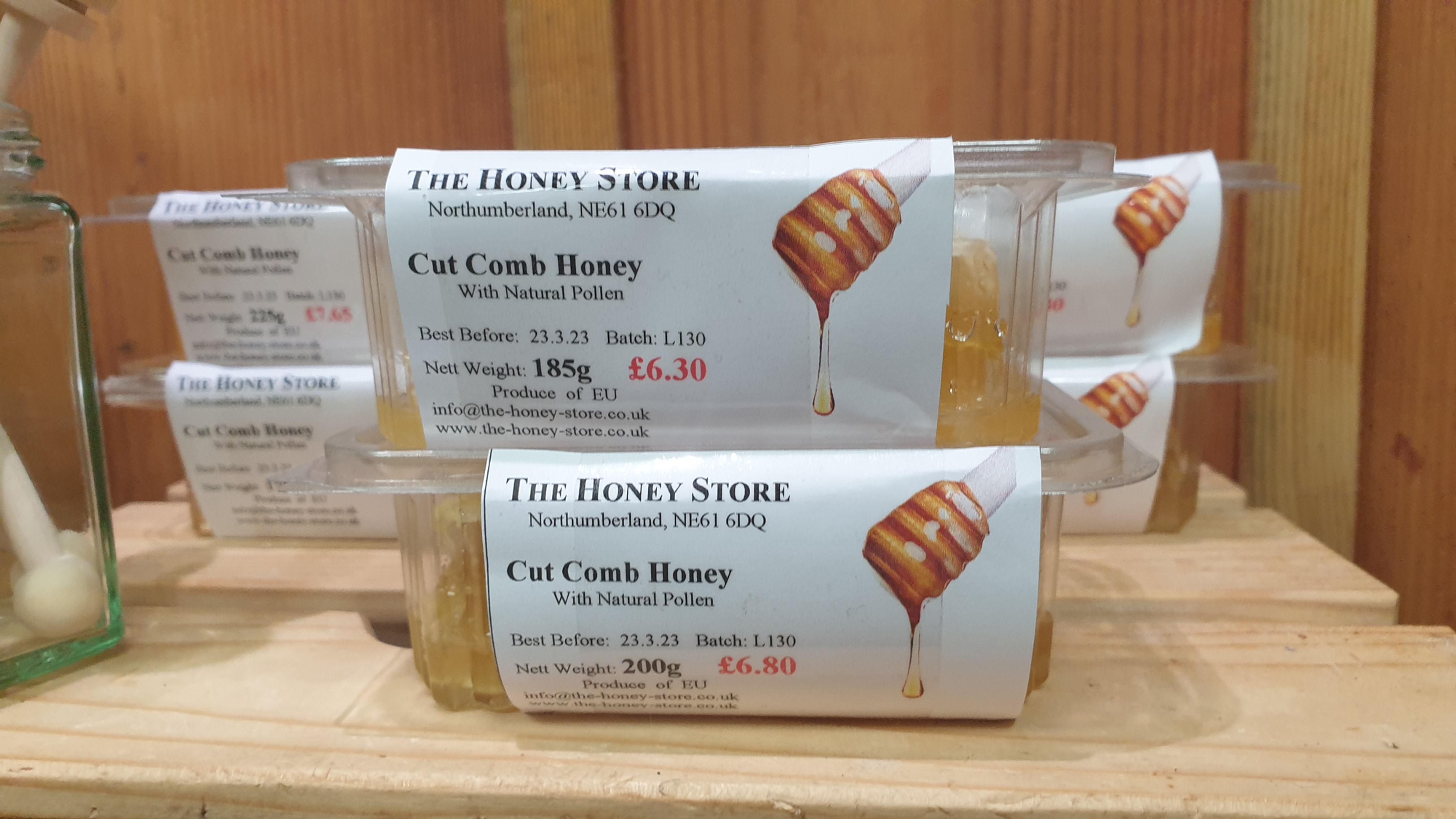 Cut Comb Honey
