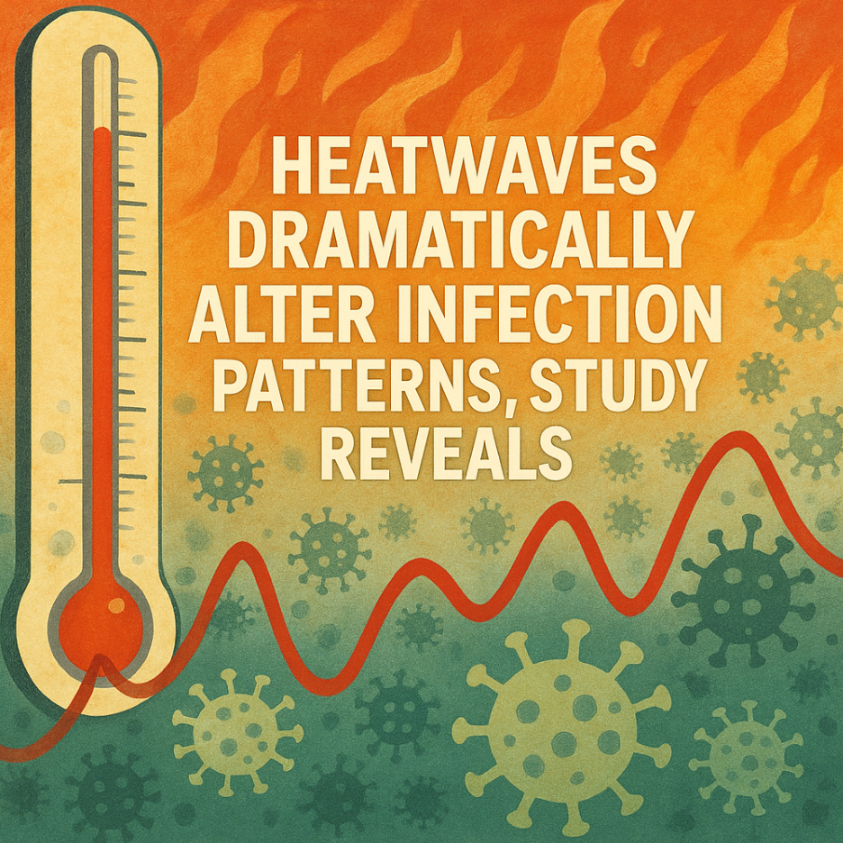 Rising Temperatures Rewrite the Rules of Infection Spread, New Study Finds