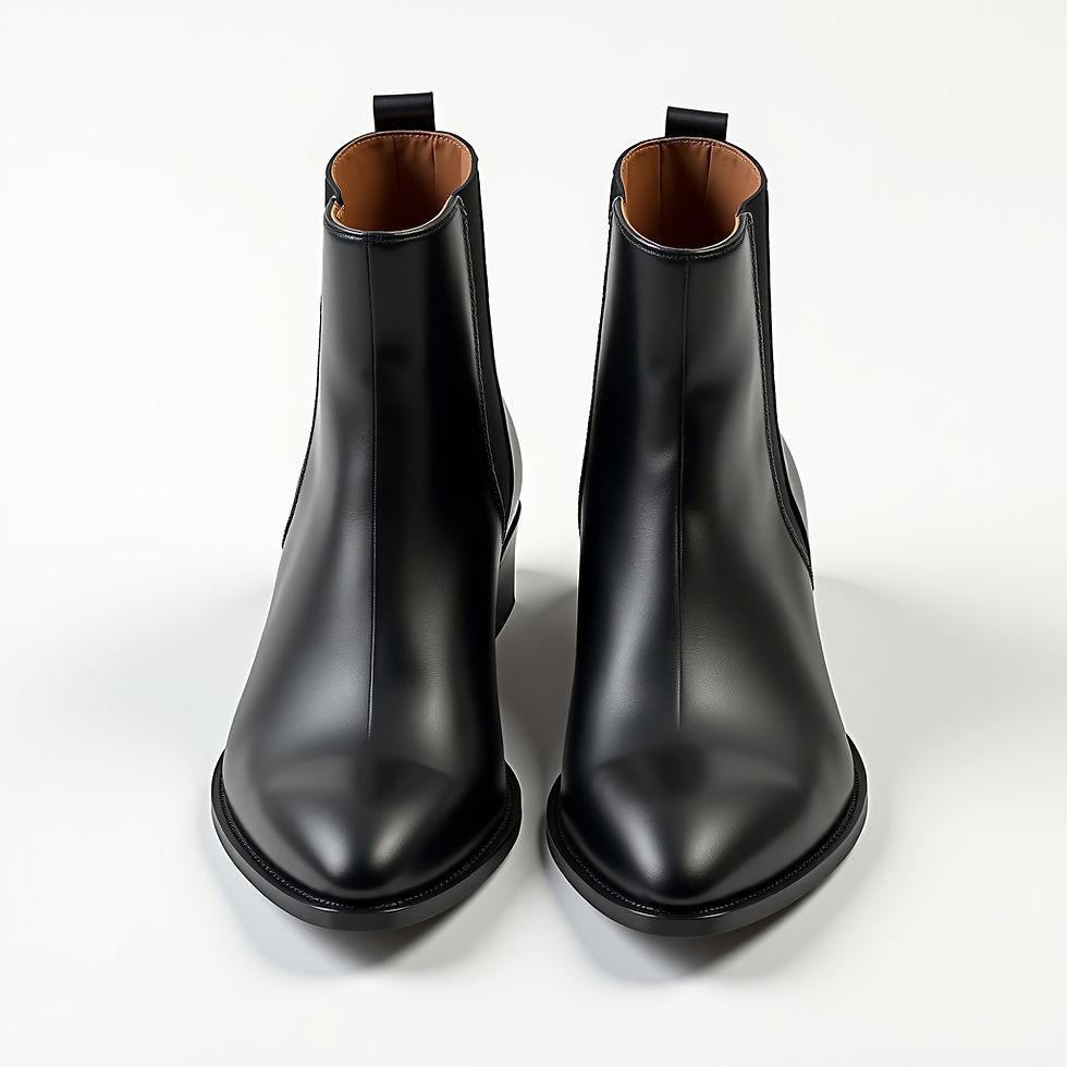 Botines Chelsea Cuero