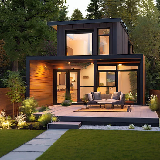 Modern 500 square foot 1 bedroom Accessory Dwelling Unit that is recently constructed, lan
