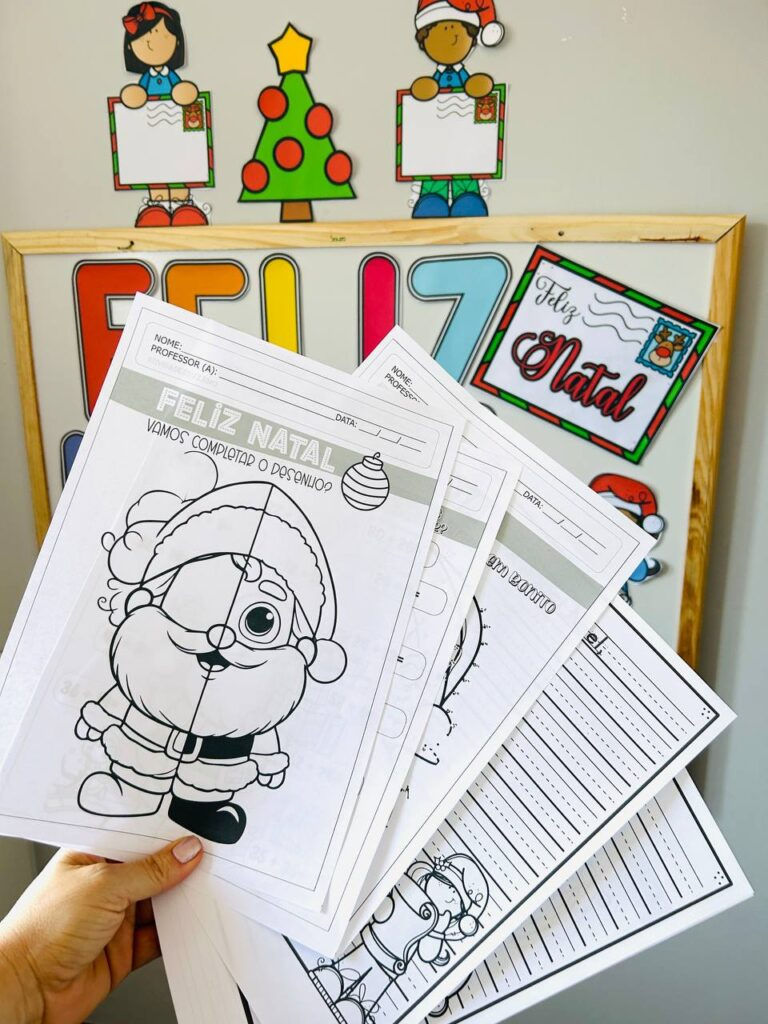 Miniatura: Painel Feliz Natal Com Atividades