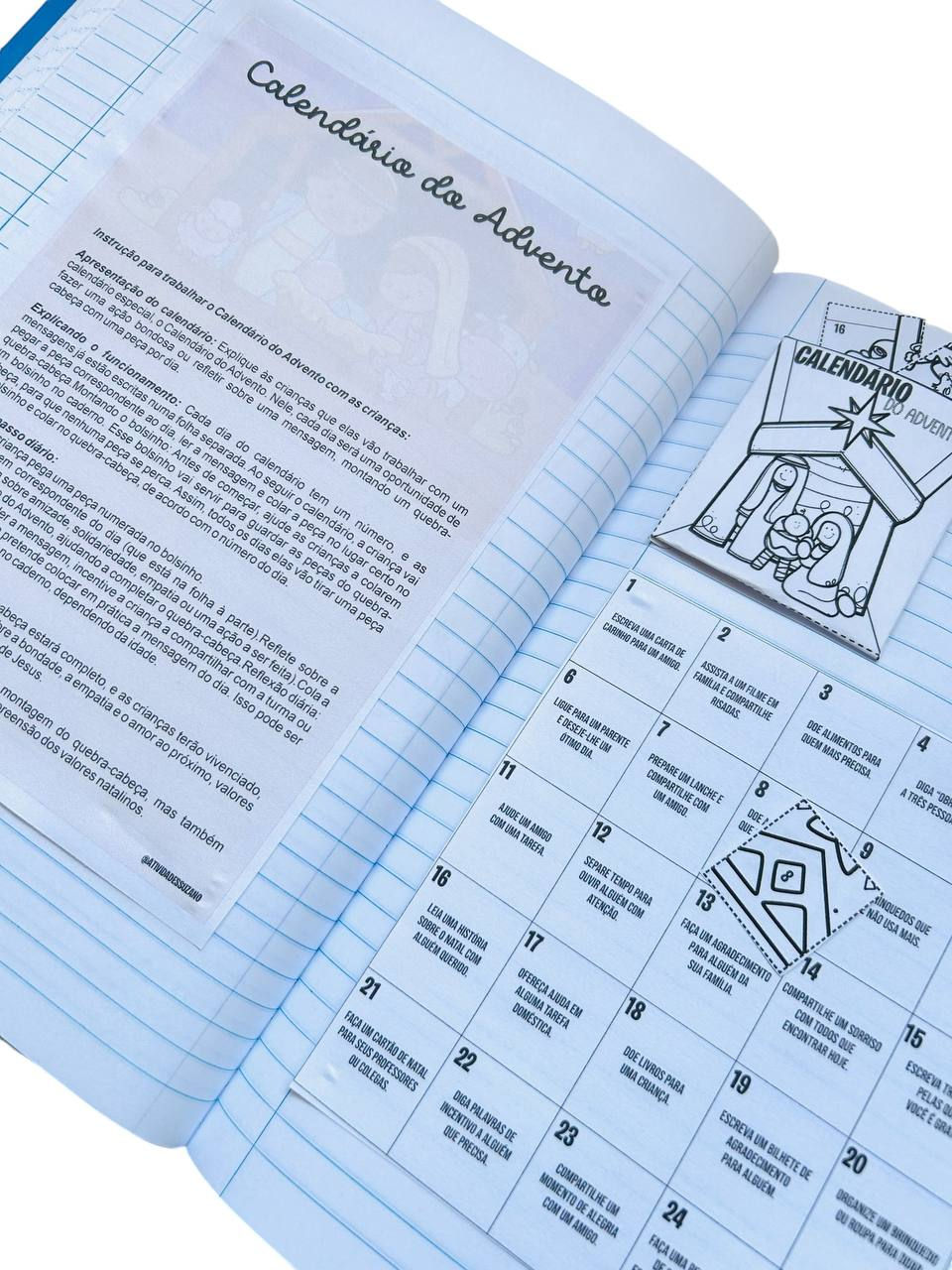 Miniatura: Calendário do Advento em Formato de Quebra-Cabeça