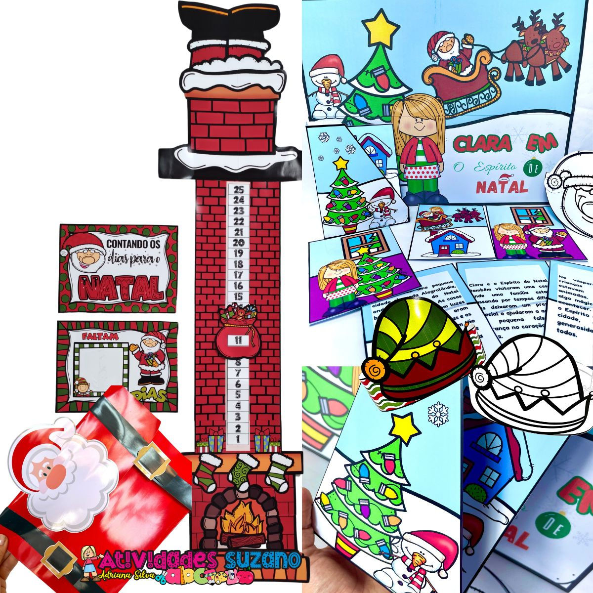 Kit de Natal Comercial em PDF: ‘Clara em: O Espírito de Natal’ e muito mais!