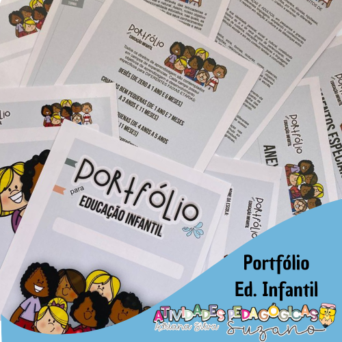 Modelo De Portfólio Para Educação Infantil – 4