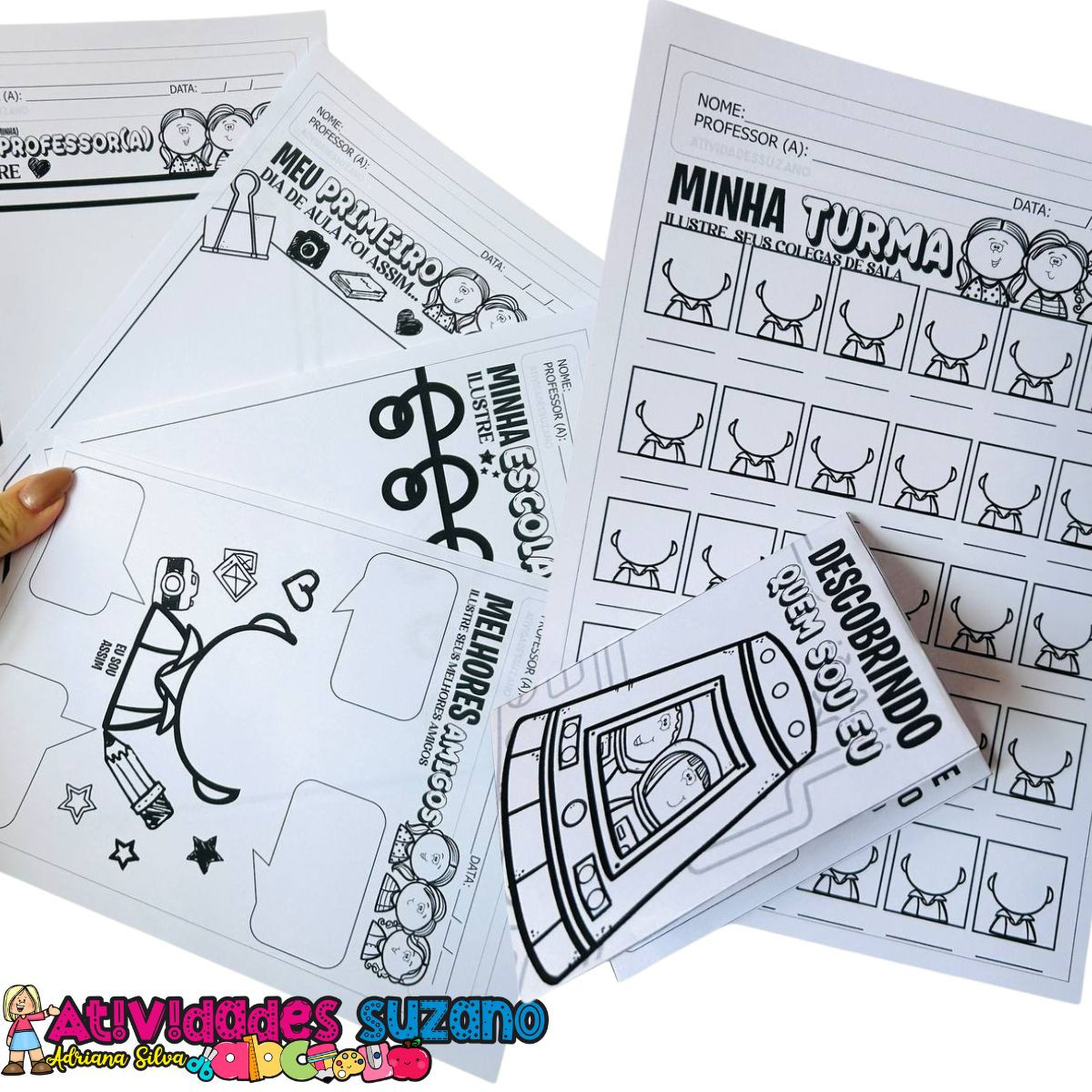 Kit de Volta às Aulas – Atividades para Conhecer e Encantar