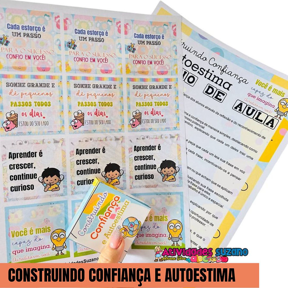 Transforme Aprendizado Em Inspiração Com Nosso Kit Exclusivo De Atividades Para