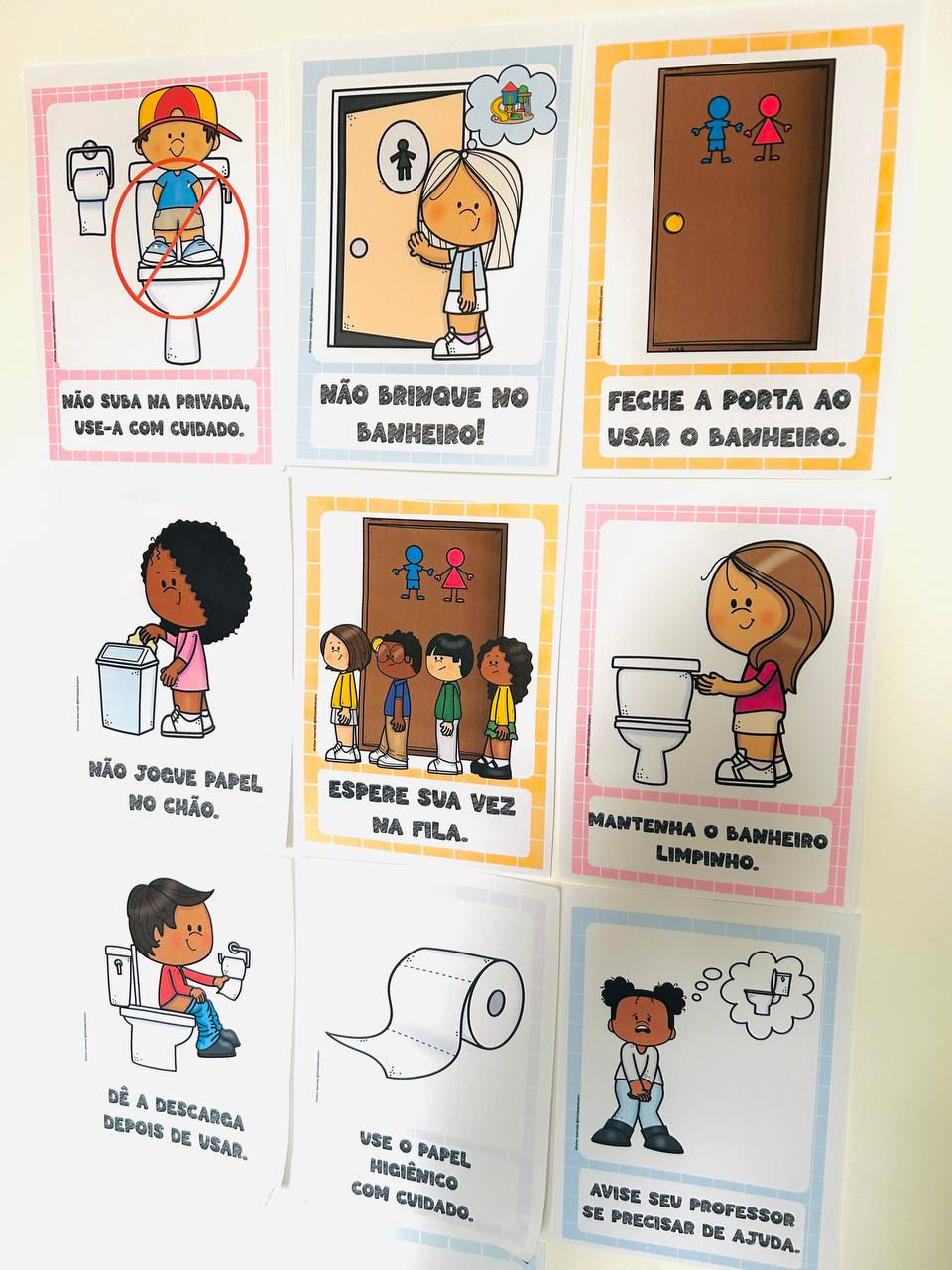 Miniatura: Regras para Utilização do Banheiro