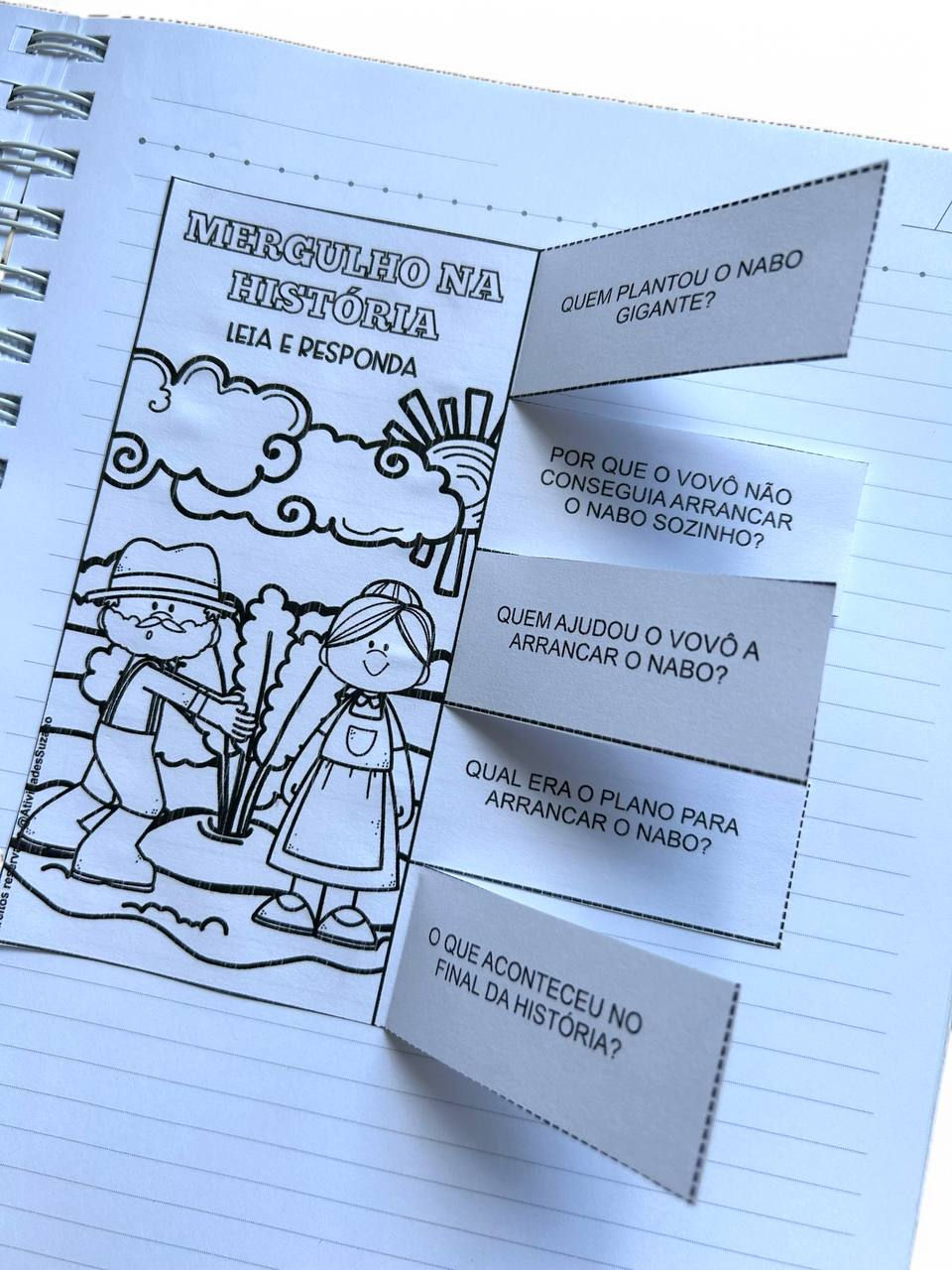 Miniatura: Atividades Pedagógicas – O Nabo Gigante