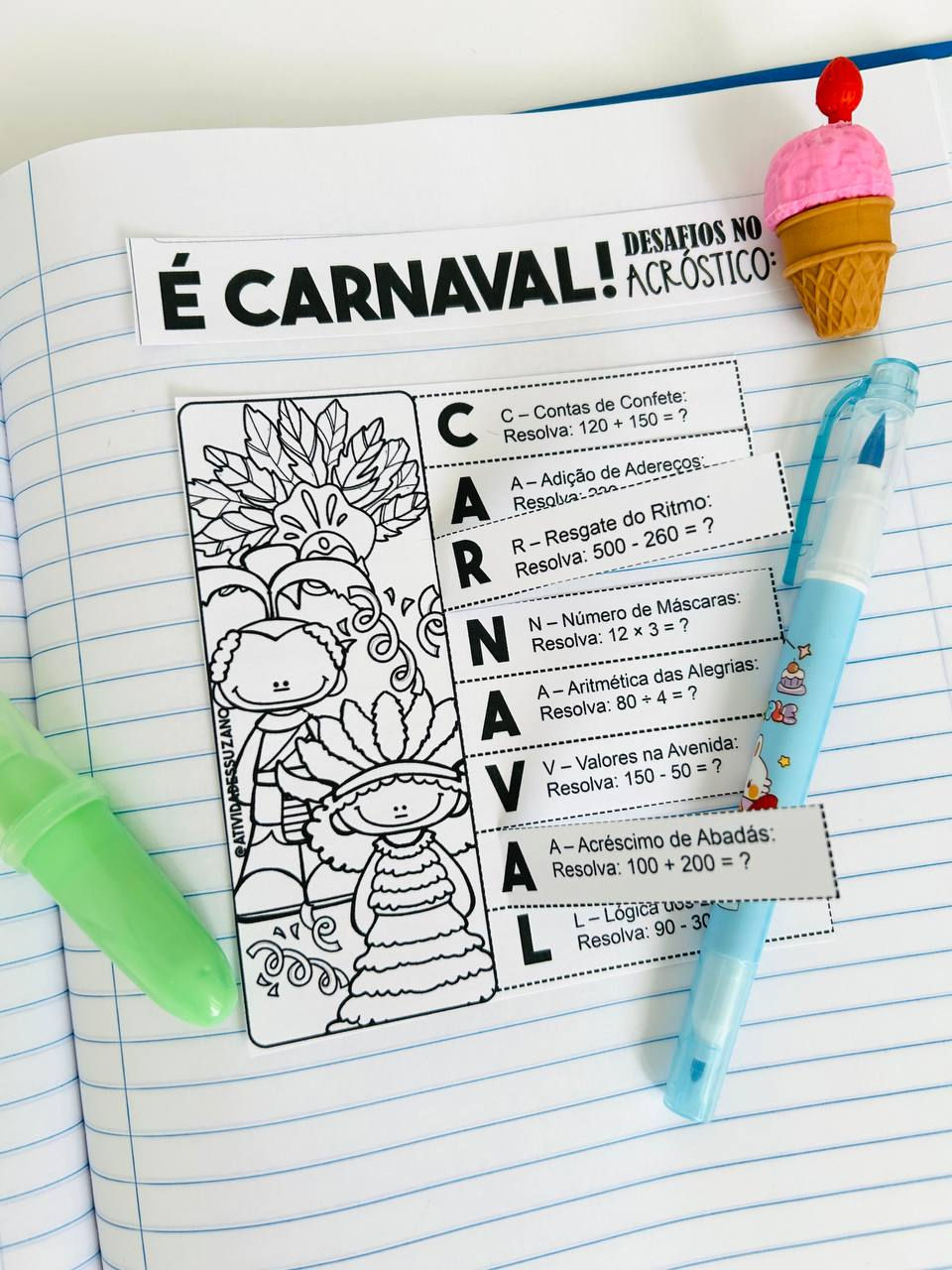 Miniatura: Transforme o Carnaval em uma Celebração de Aprendizado!