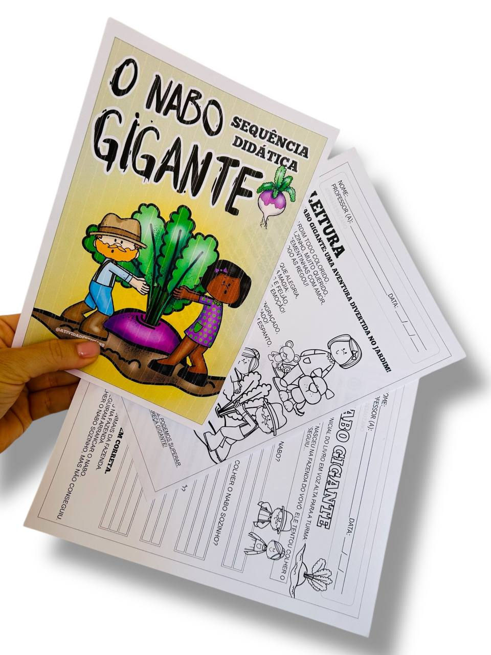 Miniatura: Atividades Pedagógicas – O Nabo Gigante