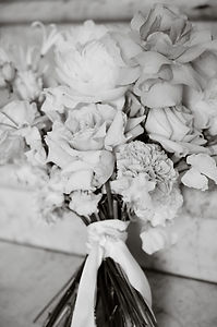 Luxury wedding detail shot of wedding bouquet, captured in editorial style by Anastasia Rassia