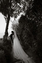 Athens Riviera destination wedding captured in candid and cinematic style