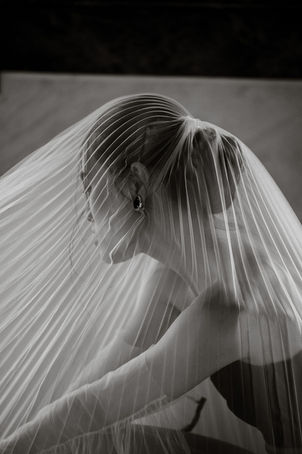 Bride portrait at Villa Cipressi in Lake Como