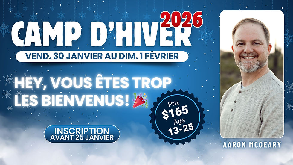 Camp Villa Shalom Hiver 2026