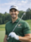 Golf Simulator Zürich Golfspieler