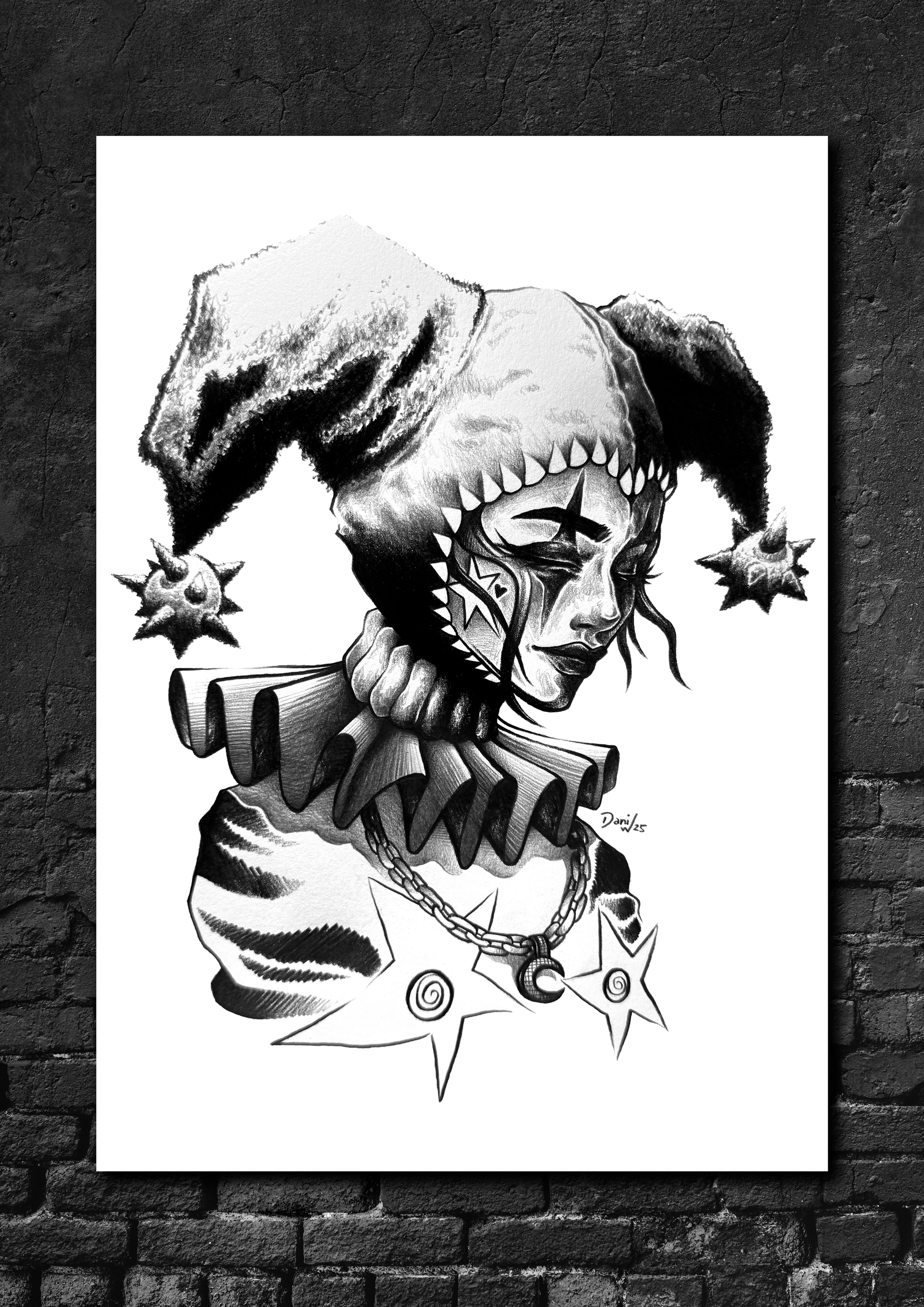 "Harley" Kunst-Print (A4)