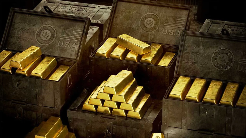 Lingotes de oro | Fuente: Hobbyconsolas