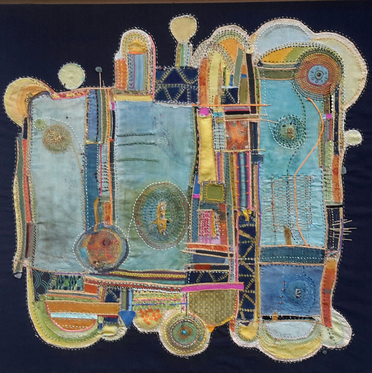 océans 112 x 115 cm