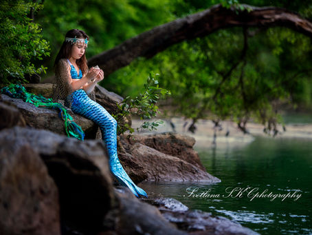 Mermaid mini sessions in Atlanta