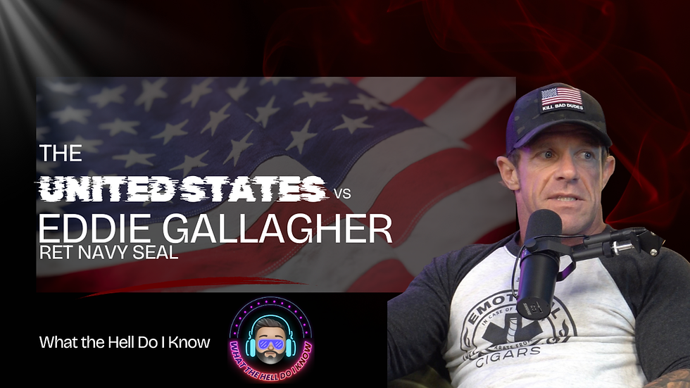 🇺🇸 The United States vs Eddie Gallagher: A Navy SEAL’s Journey Through War, Faith, and Redemption