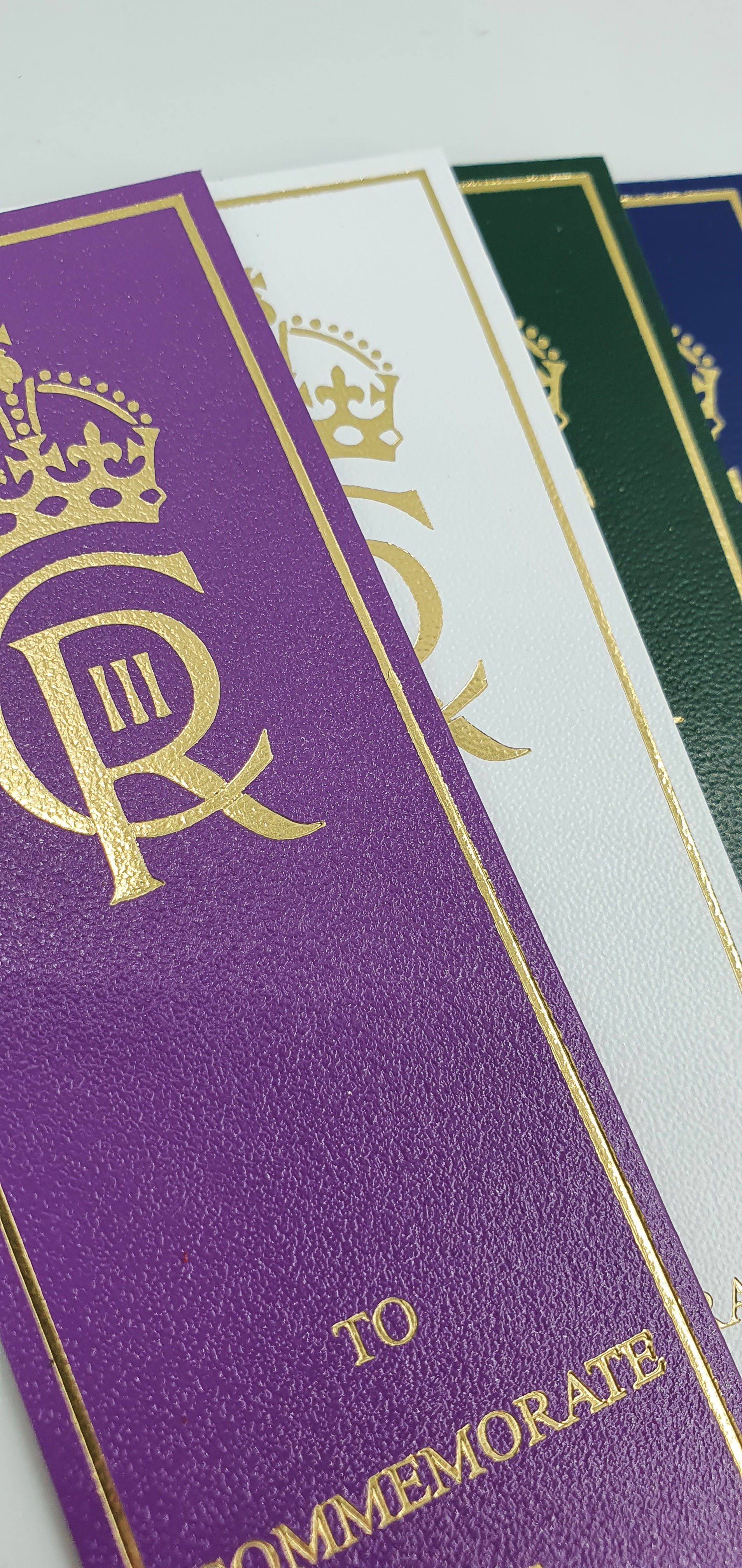 Personalised Leather Bookmarks