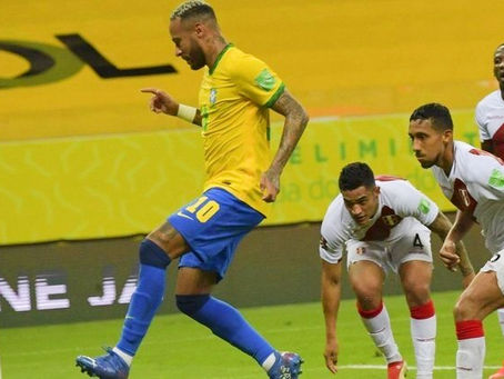 Seleção brasileira vence a seleção do Peru e segue sem perder nas eliminatórias da Copa
