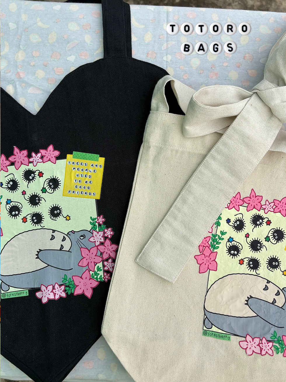 Thumbnail: Studio Ghibli Tote Bags