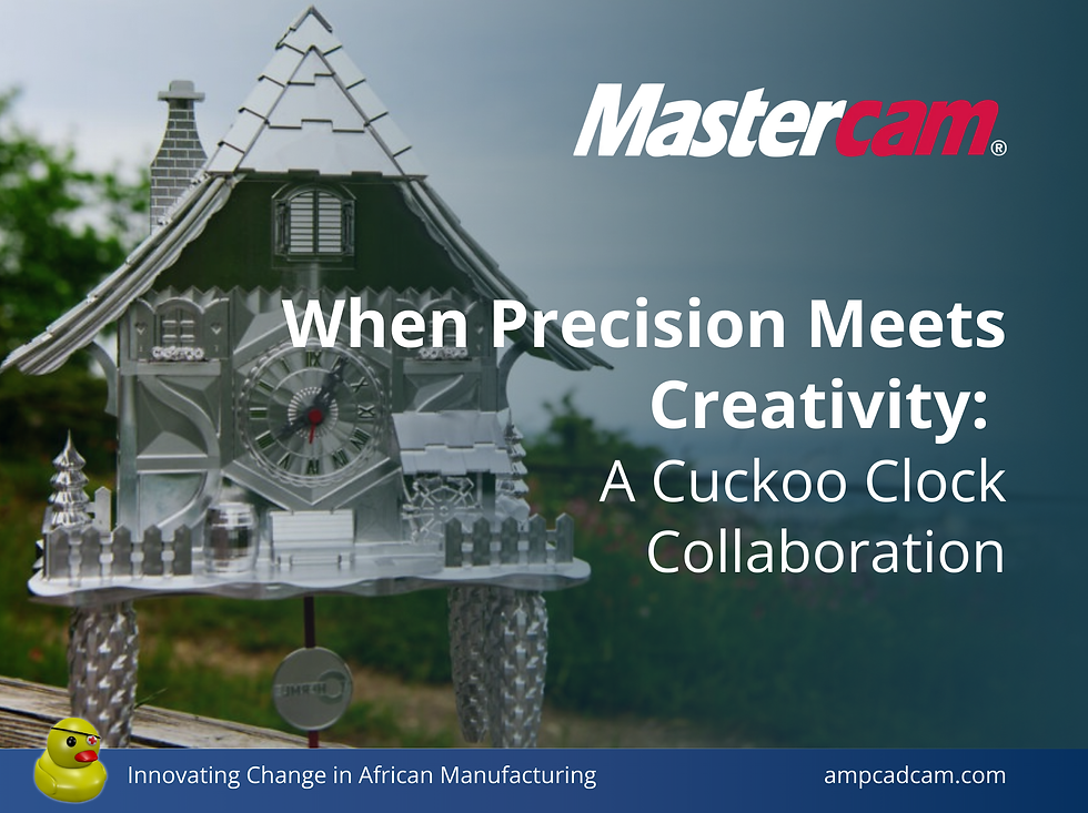 When Precision Meets Creativity: Mastercam’s Cuckoo Clock Collaboration